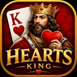 Hearts King : Online Card Game 图标